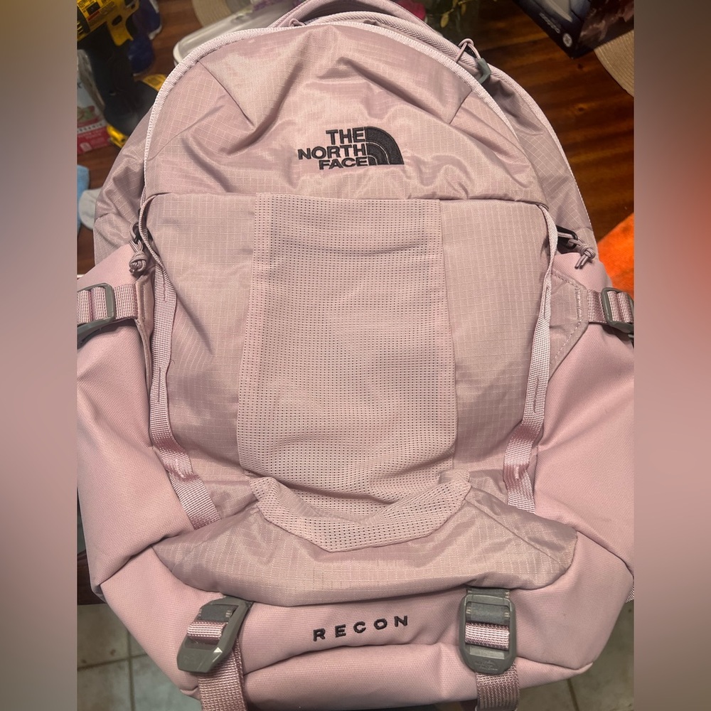 Lilac North Face Recon backpack